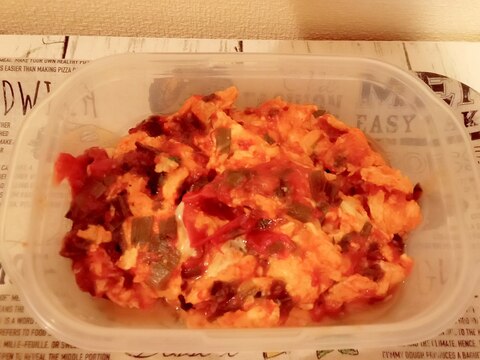 台湾風トマトと卵炒め